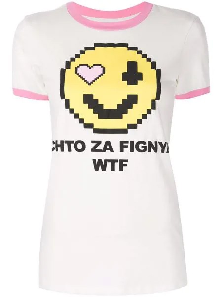 Natasha Zinko футболка с графичным принтом