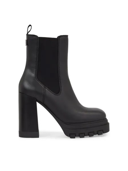 Ботильоны на блочном каблуке Tjw High Heel Chelsea Tommy Jeans, черный