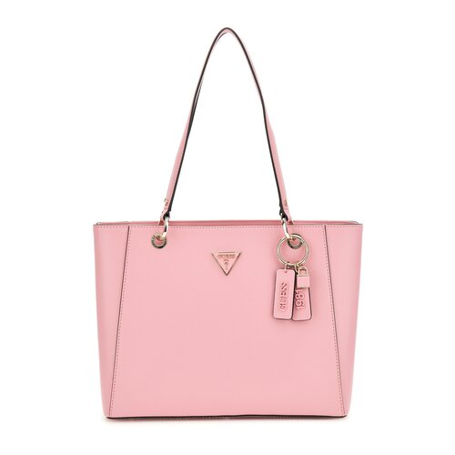 Сумка тоут GUESS Noelle, фактура зернистая, розовый