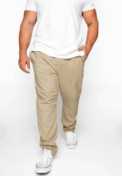 Брюки ELASTICATED WAIST BadRhino, цвет beige
