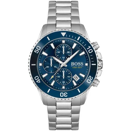 Наручные часы BOSS Admiral HB1513907, синий, серебряный