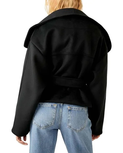 Куртка Free People Mina Jacket, черный