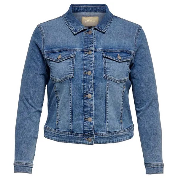 Куртка Only Carmakoma Wespa Denim, синий