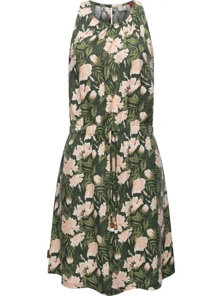 Платье ragwear Sommer Sanai Print Organic, цвет Petrol