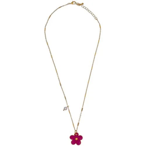 Колье Moon Paris, Kids, с цветком и жемчугом, MK-23.03-013 розовый