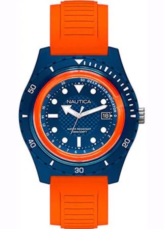 Швейцарские наручные  мужские часы Nautica NAPIBZ004. Коллекция Sport