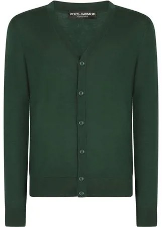 Dolce & Gabbana кашемировый кардиган с V-образным вырезом