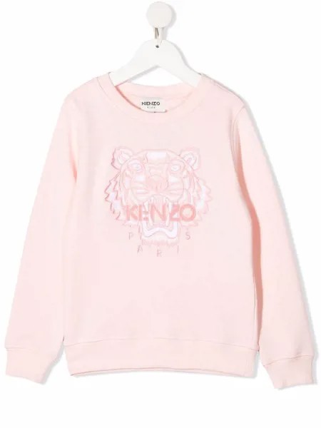 Kenzo Kids толстовка с вышитым логотипом