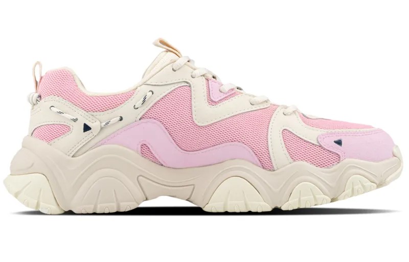 Кроссовки FILA Fluid 4 Lifestyle Shoes Women's Low-top Beige, розовый