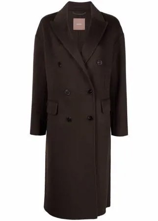 12 STOREEZ двубортное пальто из смесовой шерсти
