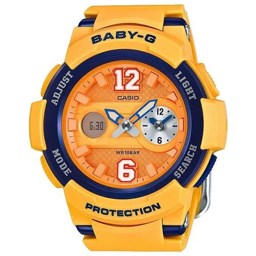 Наручные часы CASIO Baby-G, оранжевый, желтый