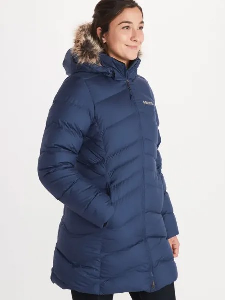 Пуховик-пальто женский Marmot Wm's Montreal Coat синий XL