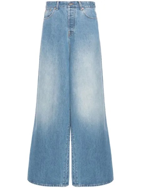 Широкие джинсы Big Shape VETEMENTS, синий