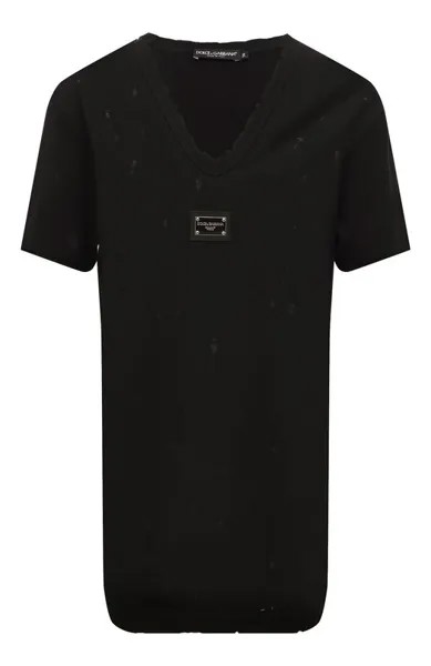 Хлопковая футболка Dolce & Gabbana