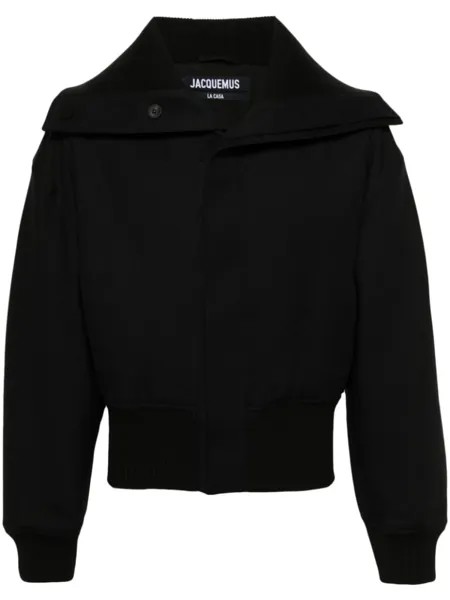 Jacquemus куртка Le Bomber Bordo, черный
