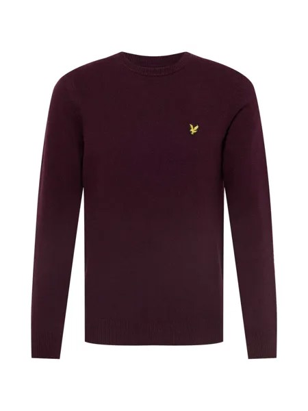 Свитер Lyle & Scott, бордовый