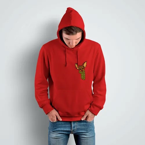 Худи Us Basic, размер XL, красный
