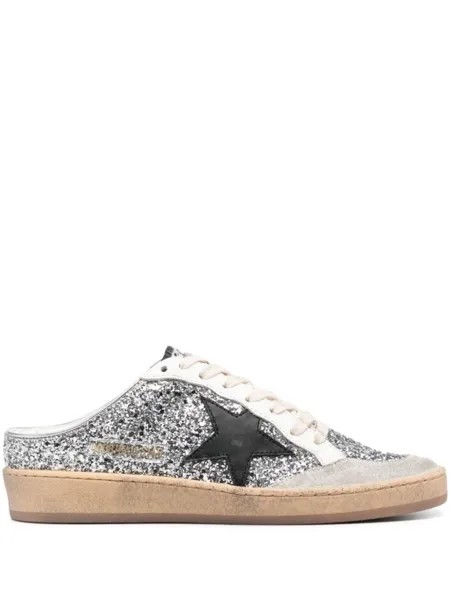 Golden Goose кроссовки Ball Star, серебристый