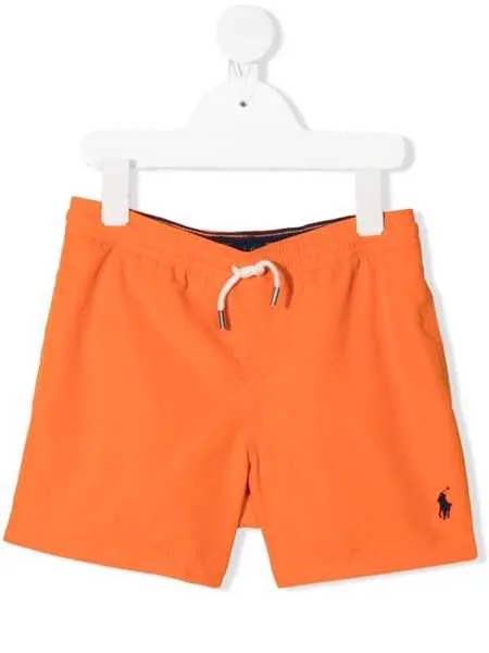 Ralph Lauren Kids плавки-шорты с вышитым логотипом