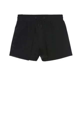 Черные шорты с поясом на кулиске DKNY