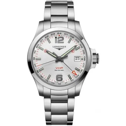 Наручные часы LONGINES Conquest V.H.P, серебряный