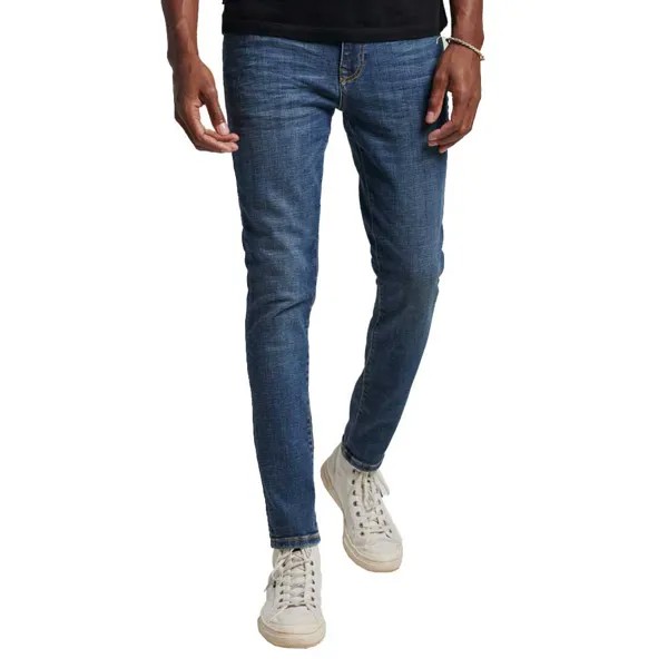 Джинсы Superdry Vintage Skinny, синий