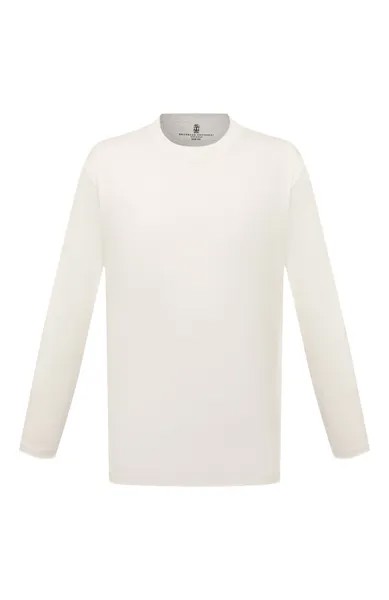 Хлопковый лонгслив Brunello Cucinelli