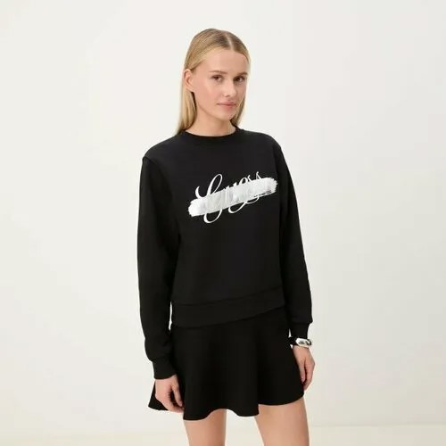 Свитшот GUESS, размер L, , черный