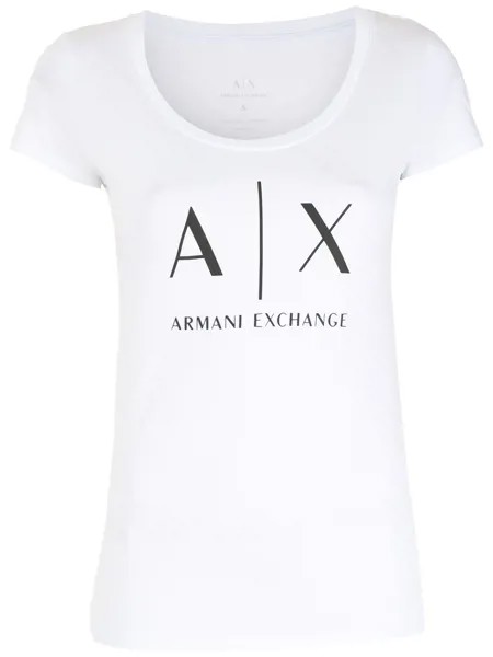 Armani Exchange футболка с логотипом