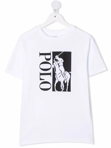 Ralph Lauren Kids футболка с логотипом Big Pony