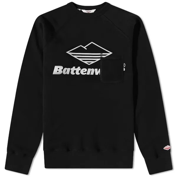 Толстовка Battenwear Team Reach Up Crew Sweat