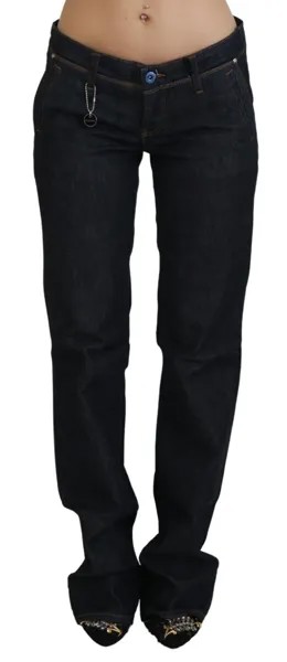 Джинсы CNC COSTUME NATIONAL Синие прямые джинсовые брюки с заниженной талией s. W26 280 долларов США