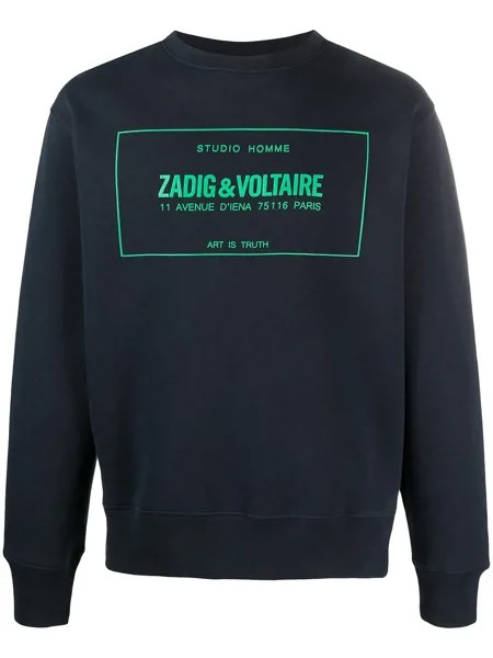 Zadig&Voltaire толстовка Simba с логотипом