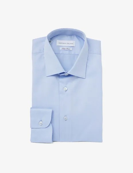 Рубашка модерн Sartoria Italiana, светло-синий