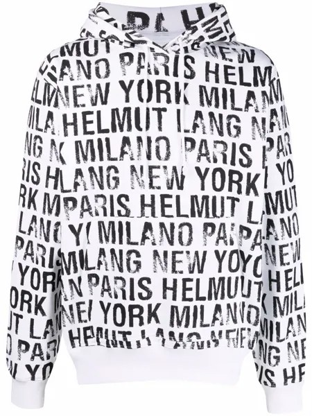 Helmut Lang худи с логотипом