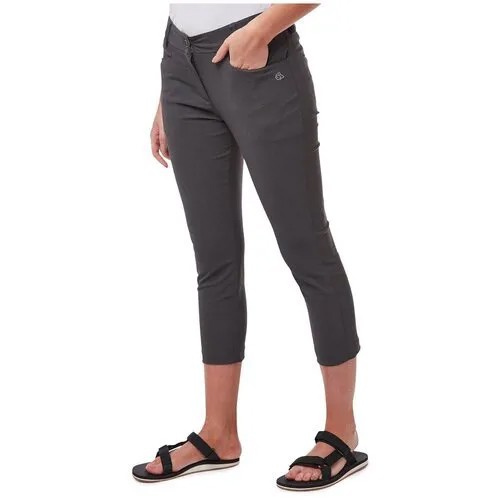 Бриджи Для Активного Отдыха Craghoppers Nl Clara Crop Charcoal (Uk:14)