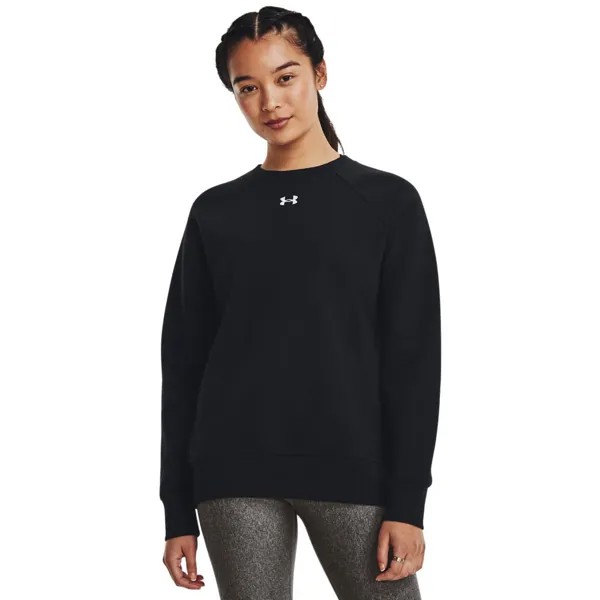 Толстовка Under Armour Rival Fleece Crew, черный