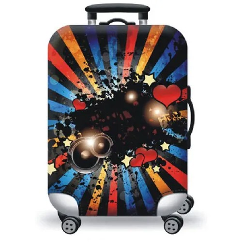 Чехол на чемодан L SUPRA подходит для чемоданов размера L / Защитный чехол для багажа / В поездку / Товары для путешествий