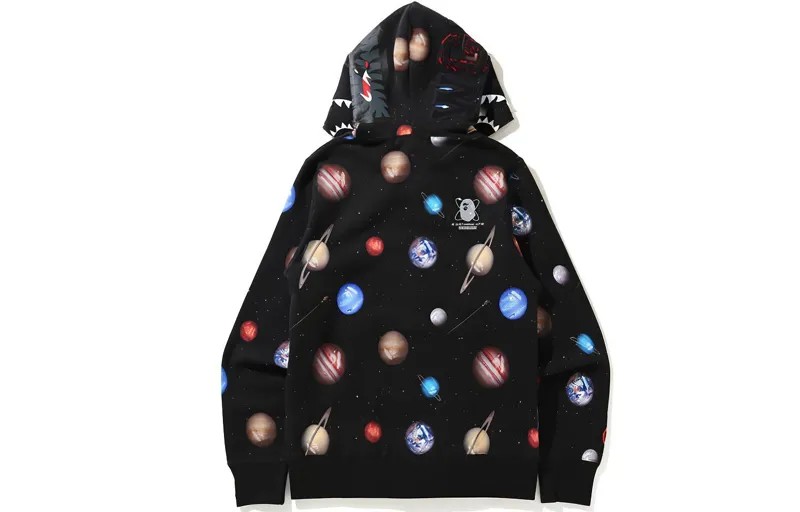 Толстовка мужская черная A Bathing Ape, черный