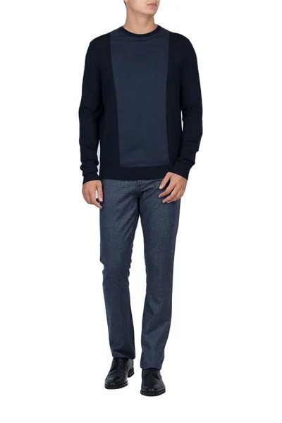 Джемпер мужской ISAIA 105293 синий 54