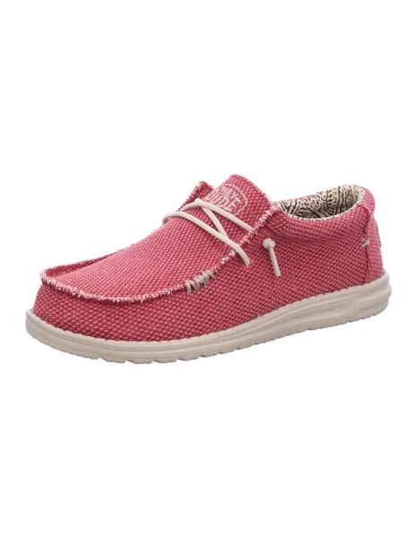 Полуботинки Hey Dude WALLY BRAIDED, цвет POMPEIAN RED