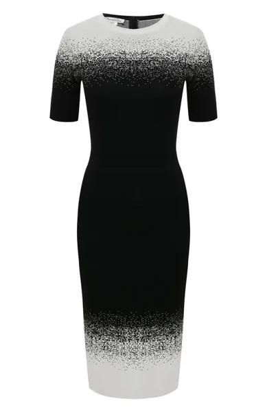 Платье из шерсти и вискозы Oscar de la Renta