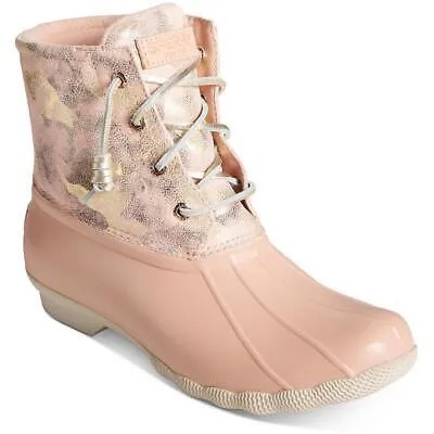 Женские зимние и зимние ботинки на шнуровке Sperry Metallic Saltwater BHFO 2886