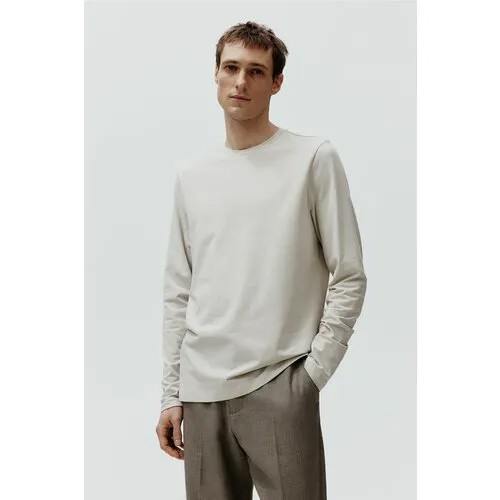 Лонгслив H&M, размер L, серый