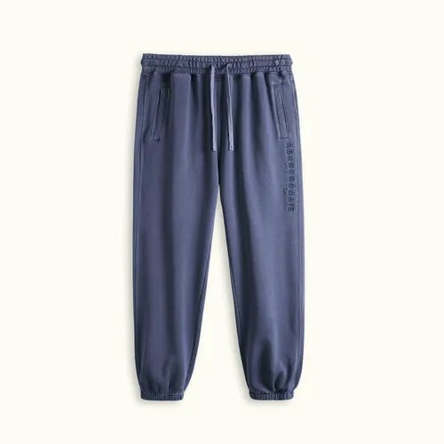 Брюки джоггеры Abercrombie & Fitch, размер M, синий