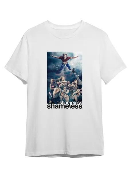 Футболка унисекс СувенирShop Бесстыжие/Shameless 4 белая M (46-48)