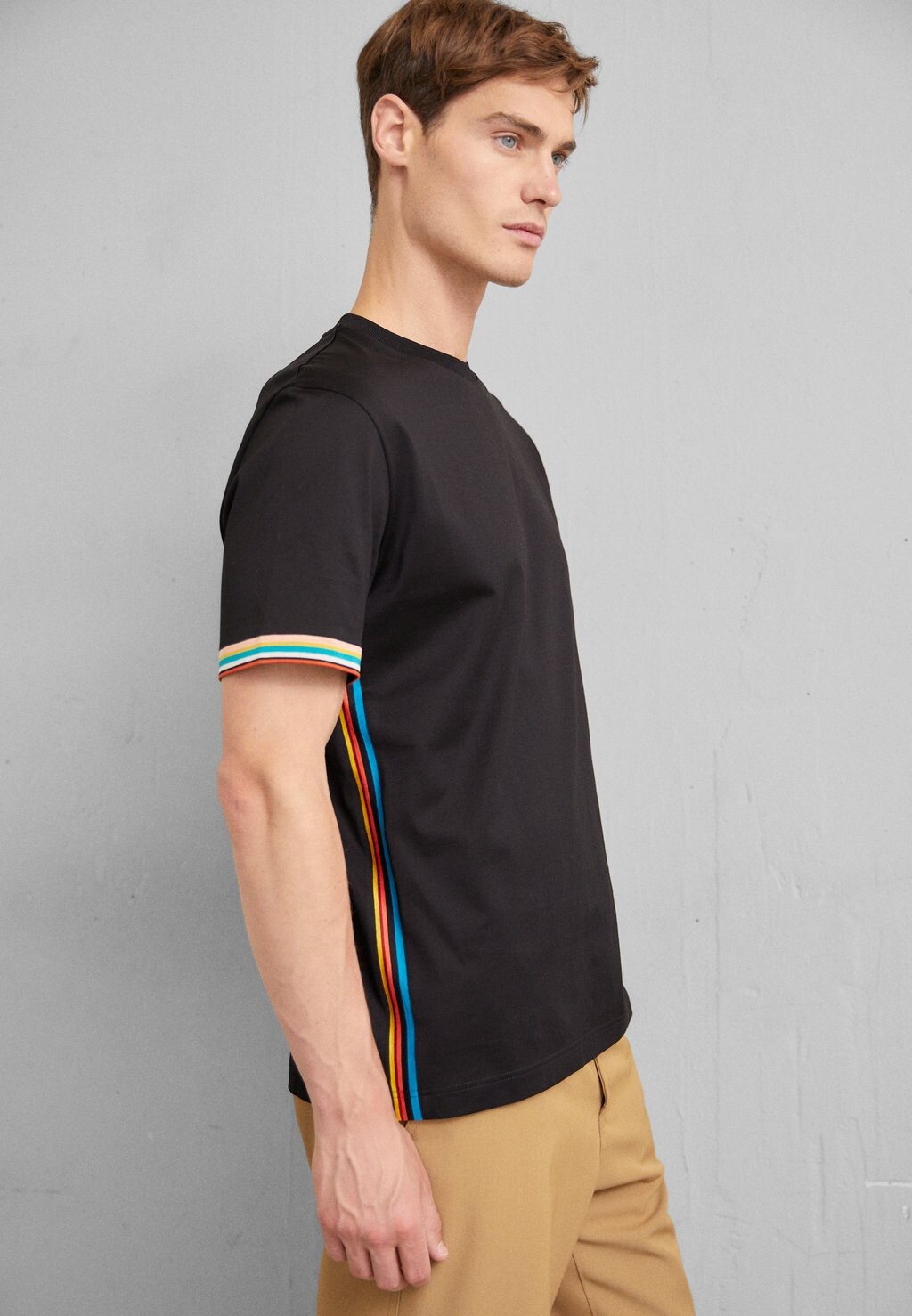 Футболка с принтом Paul Smith, черный