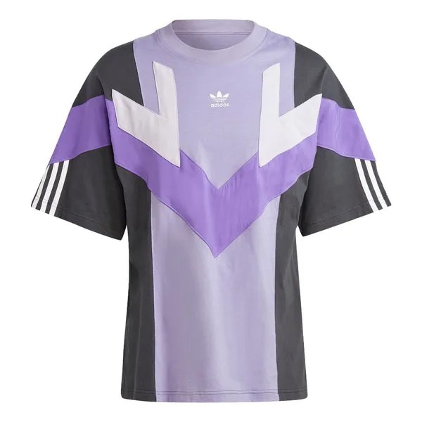 Футболка adidas originals Rekive Tee 'Magic Lilac', сиреневый