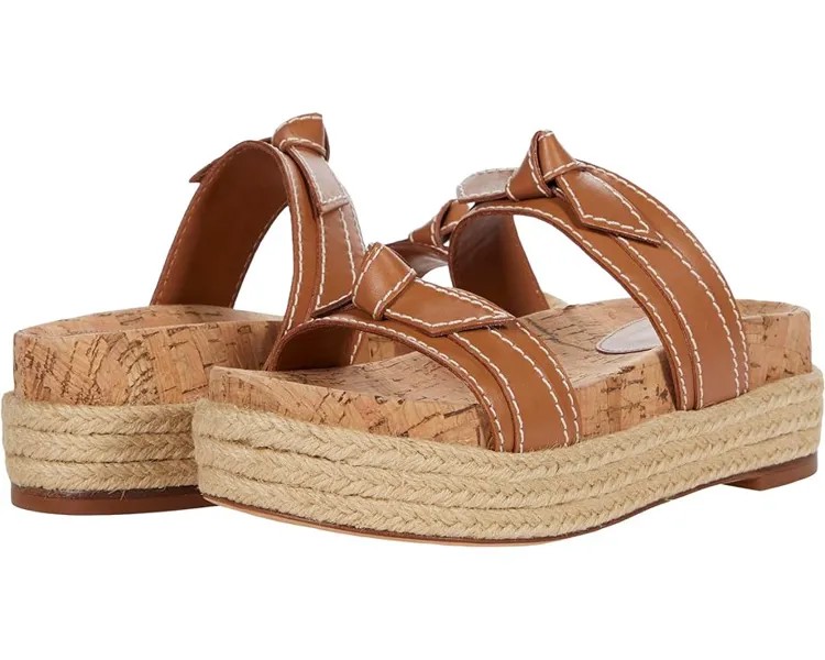 Сандалии Alexandre Birman Clarita Sport Flatform, цвет Cuoio/Natural