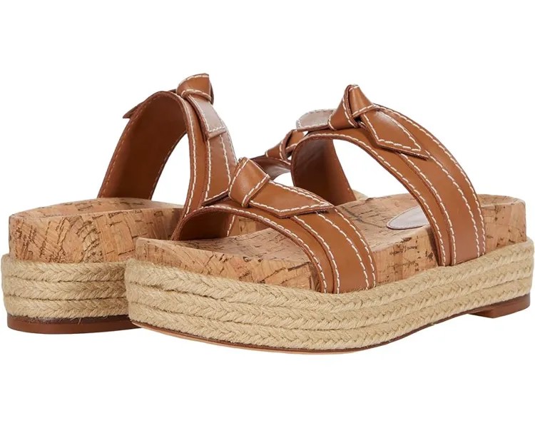 Сандалии Alexandre Birman Clarita Sport Flatform, цвет Cuoio/Natural